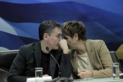 Τσακαλώτος - Γεροβασίλη ενημερώνουν για την συμφωνία του Eurogroup