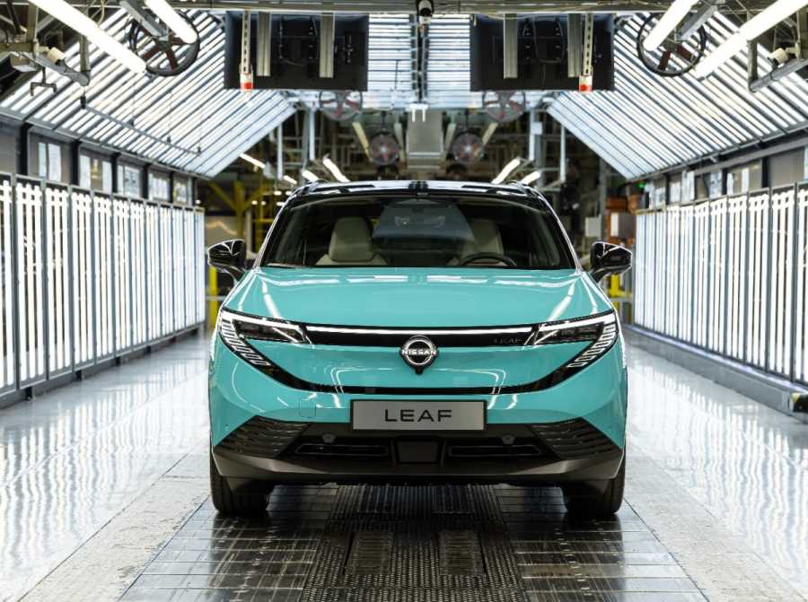 Στα άδυτα της γραμμή παραγωγής του νέου Nissan LEAF στο Sunderland (βίντεο)