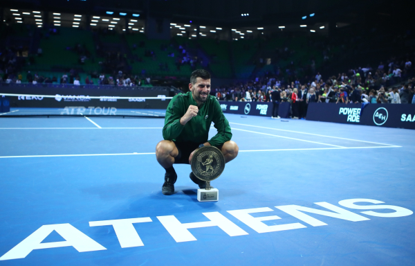 Hellenic Championship: «Λύγισε» τον Μουζέτι ο Τζόκοβιτς - Η φράση που είπε στα ελληνικά