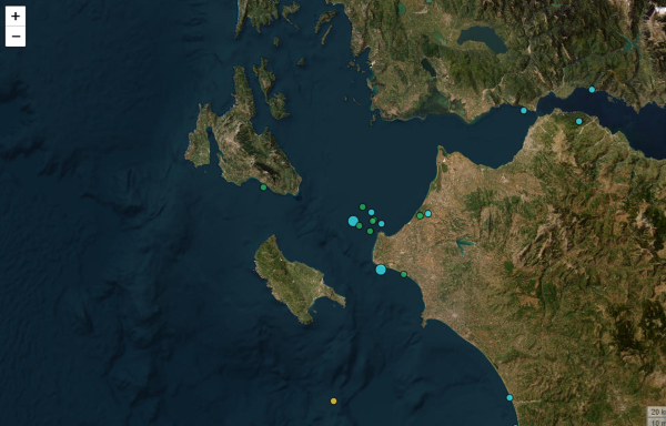 Νέος σεισμός τώρα στην Κυλλήνη