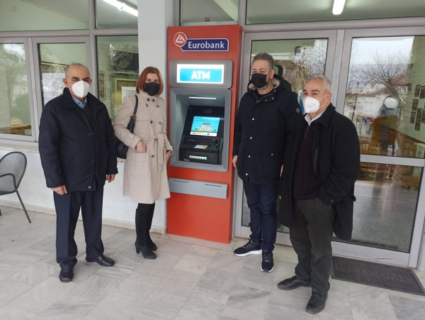 Δήμος Ωραιοκάστρου: Ικανοποιήθηκε το αίτημα των κατοίκων στο Μελισσοχώρι για τοποθέτηση ΑΤΜ