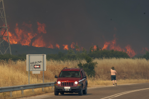 Φωτιά στο Καλαπόδι Φθιώτιδας: Συνελήφθη 43χρονος για εμπρησμό από αμέλεια