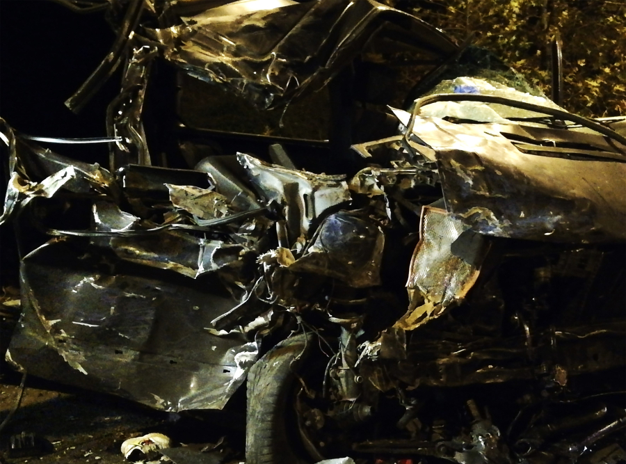 Σύγκρουση νταλίκας με ΙΧ στη γέφυρα του Αξιού στη Θεσσαλονίκη