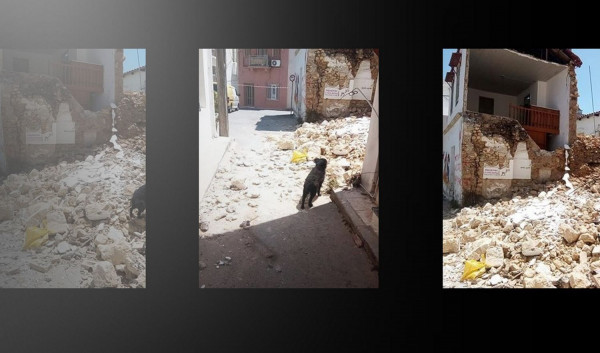 Κρήτη: Κτίριο έπεσε σαν χάρτινος πύργος (pics)