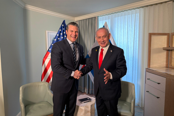 Συνάντηση Νετανιάχου με Ρούμπιο και Χέγκσεθ (Εικόνες)