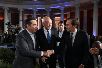 «Ενδυναμώνοντας τη Δημοκρατία» - Οι πρώτες εικόνες από το Ζάππειο