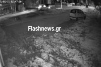 Τροχαίο στα Χανιά: Σοκαριστικό βίντεο από την στιγμή της σύγκρουσης