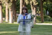 Σακελλαροπούλου για Κύπρο: «Δεν ξεχνάμε τα θύματα, τους πεσόντες, τους αγνοοούμενους, τους ξεριζωμένους»