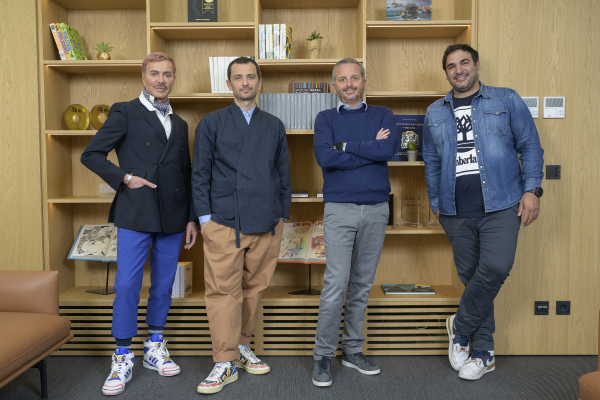 Λάκης Γαβαλάς, Guy Krief, Ρόμπυ Μπουρλάς, Νίκος Βαρβαδούκας