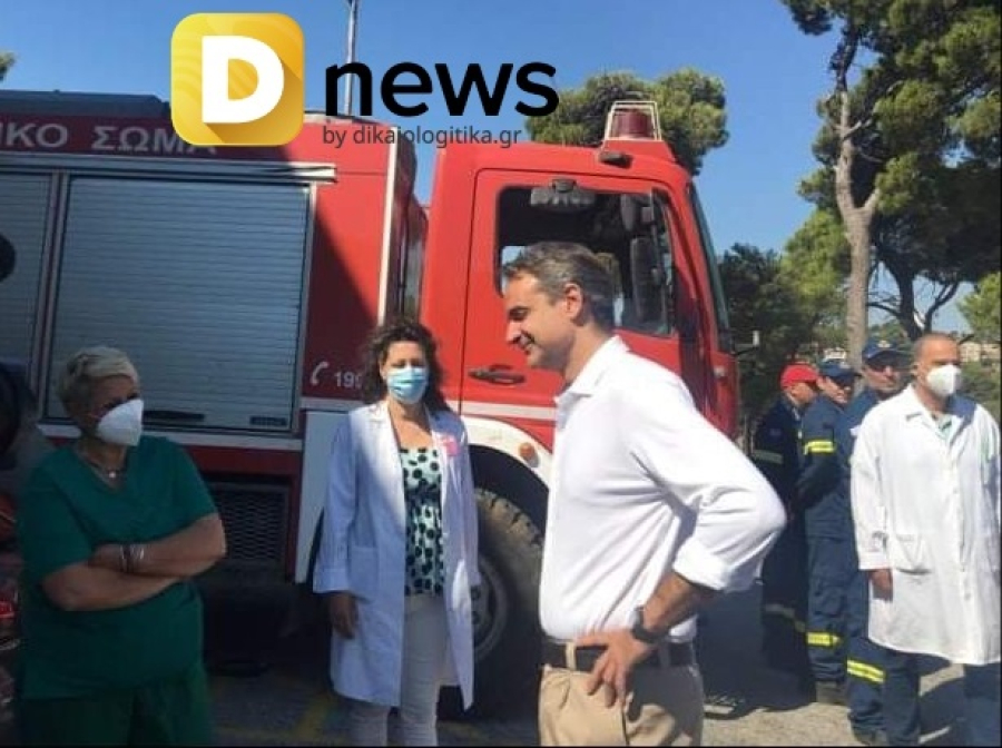 Ο Κυριάκος Μητσοτάκης επισκέφθηκε το Παίδων Πεντέλης (εικόνες & βίντεο)