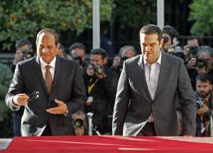 Υπογραφή συμφωνιών Ελλάδας - Αιγύπτου 