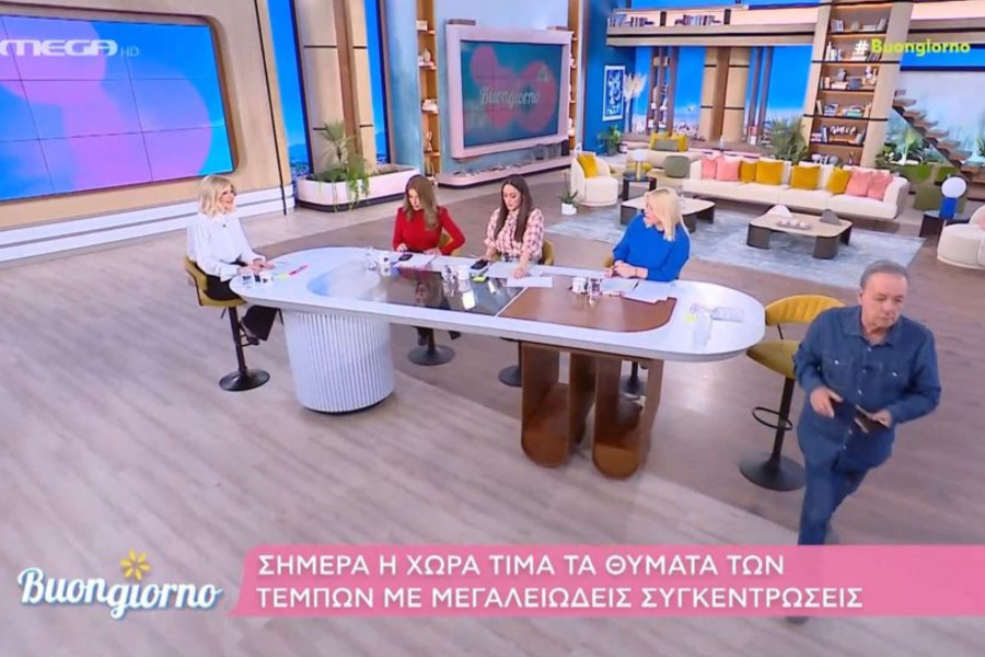 Ο Ανδρέας Μικρούτσικος αποχώρησε από την εκπομπή για το συλλαλητήριο στο Σύνταγμα (Βίντεο)