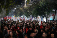 Ολοκληρώθηκε η πορεία για την επέτειο του Πολυτεχνείου στη Θεσσαλονίκη