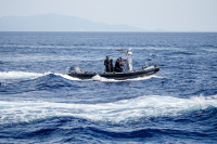 Βλάβη μετά από φωτιά σε σκάφος ανοιχτά της Κέρκυρας