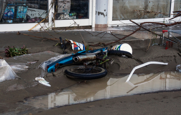 Κακοκαιρία Bora: Νέες εικόνες από τη βιβλική καταστροφή στη Ρόδο