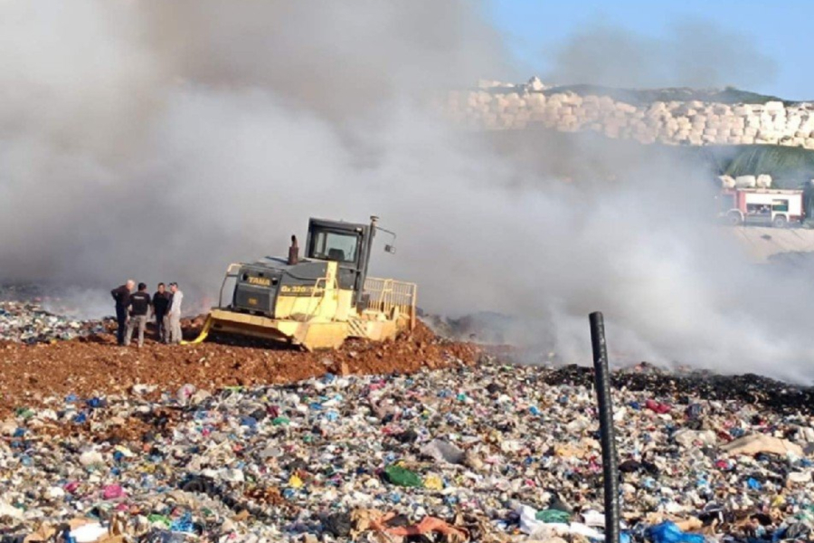 Ζάκυνθος: Φωτιά σε ΧΥΤΑ - «Ήχησε» το 112
