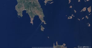 Ορατή από το διάστημα η φωτιά στην Εύβοια - Η φωτογραφία από το σύστημα Κοπέρνικος