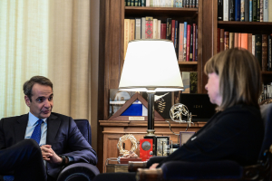 Τη Δευτέρα η συνάντηση Μητσοτάκη - Σακελλαροπούλου