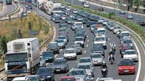 Καραμπόλα 20 οχημάτων στην εθνική οδό Αθηνών-Λαμίας