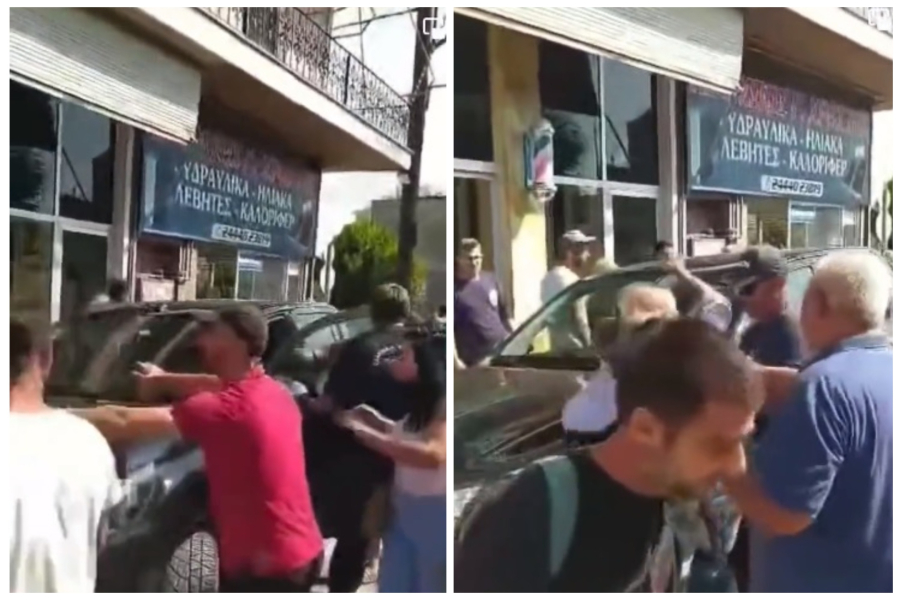 Δεν υποδέχθηκαν με «ανοιχτές αγκάλες» τον Αγοραστό στον Παλαμά Καρδίτσας -Έβριζαν και έσπασαν το αυτοκίνητο