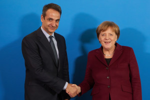 Η ελληνοτουρκική κρίση στο τραπέζι της συνάντησης Μητσοτάκη - Μέρκελ