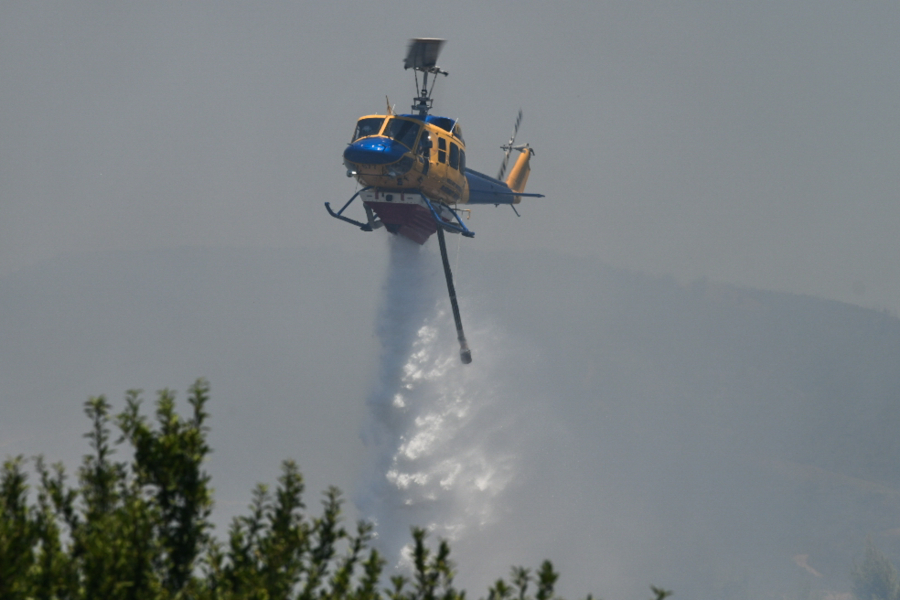 Φωτιά τώρα στη Χωριστή Δράμας