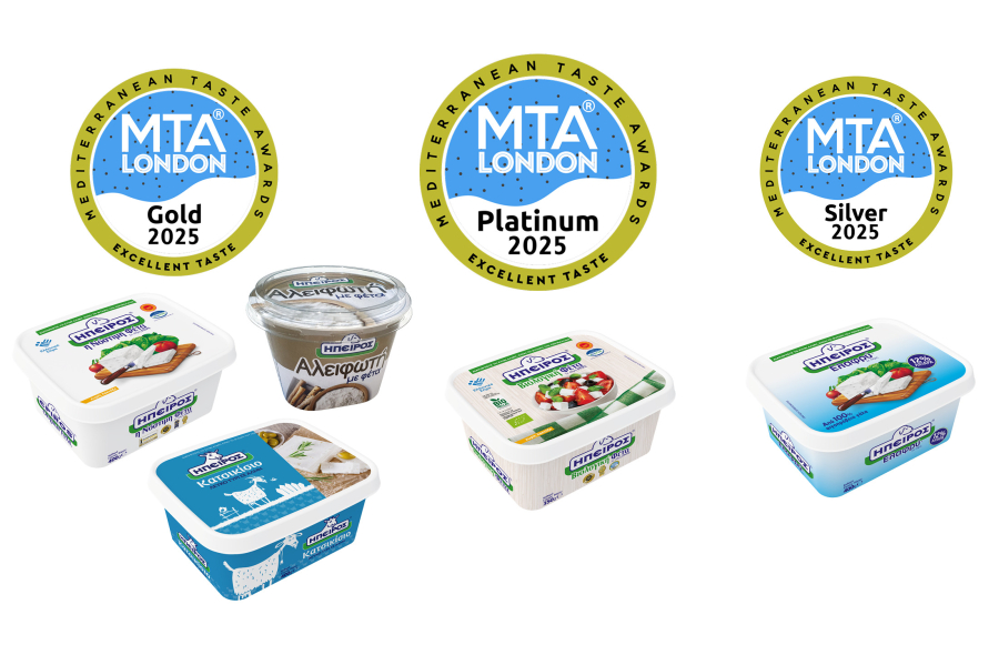 ΗΠΕΙΡΟΣ: 5 βραβεία στα φετινά Mediterranean Taste Awards
