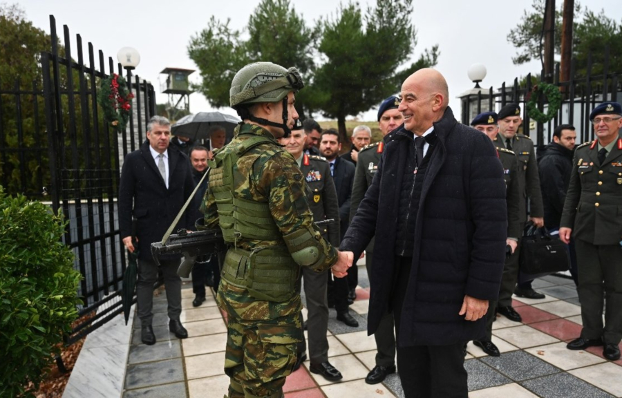 Δένδιας: Επίσκεψη στην Αλεξανδρούπολη, στην οριογραμμή της Ελλάδας στον Έβρο και στο Φυλάκιο της Γέφυρας Κήπων