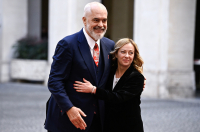 Δικαστήριο στην Αλβανία θα κρίνει τη συμφωνία Μελόνι - Ράμα για το μεταναστευτικό