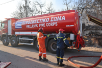 Νέα φωτιά τώρα στη Σαλαμίνα - Στον Προφήτη Ηλία