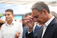 Παρών στα εγκαίνια της 90ης ΔΕΘ ο Κυριάκος Μητσοτάκης