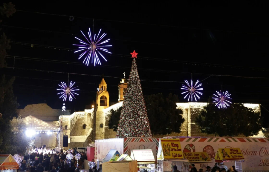 Τα Χριστούγεννα έφτασαν τελικά στη Βηθλεέμ: «Δεν μπορούσαμε να γιορτάσουμε λόγω του πολέμου»