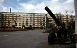 Εκκενώθηκαν τα κτίρια σήμερα στο στρατόπεδο «Παπάγου»