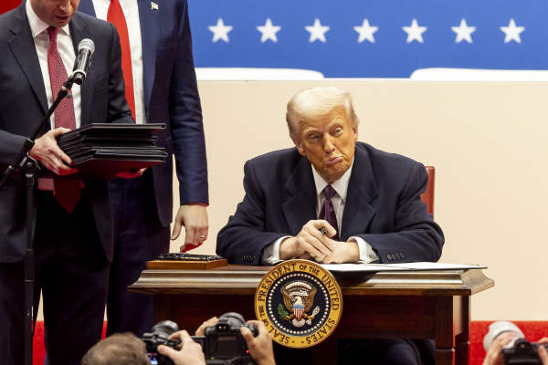 What Economic Signals Did Greece Perceive In Trump's First Speech?