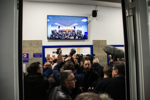 Συνάντηση δικηγόρων με Γ. Φλωρίδη για τη δίκη των Τεμπών
