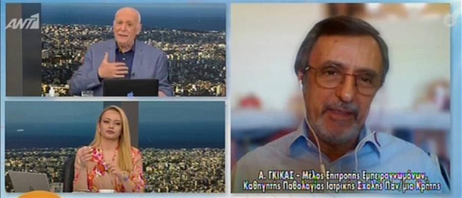 Γκίκας: Η θέση της επιτροπής είναι ότι χρειάζονται δύο self tests στα σχολεία (βίντεο)