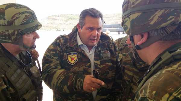 Καμμένος: Επαναλειτουργία στρατιωτικών φυλακίων στα ελληνοαλβανικά σύνορα 