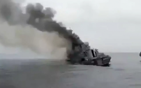 Ουκρανία: Με αμερικανική καθοδήγηση βυθίστηκε το Moskva