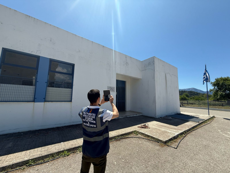 Στην Εύβοια κλιμάκιο για την καταγραφή ζημιών μετά τον σεισμό