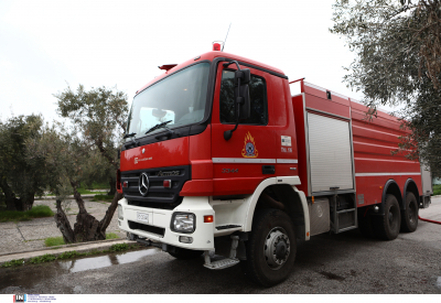Φωτιά σε φορτηγό στην Αθηνών -Λαμίας