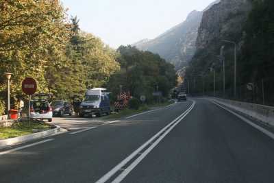 Κυκλοφοριακές ρυθμίσεις στην κοιλάδα των Τεμπών