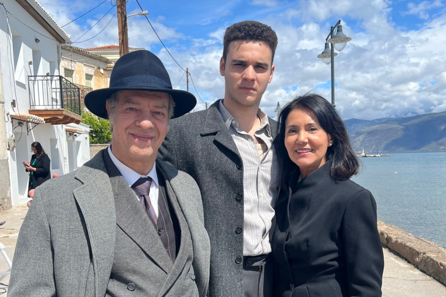 «Άγιος Έρωτας»: Στο μαγευτικό Γαλαξίδι για γυρίσματα οι συντελεστές της σειράς (Βίντεο)