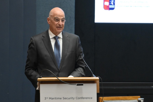 Στο 3ο Διεθνές Συνέδριο Θαλάσσιας Ασφάλειας ο Νίκος Δένδιας