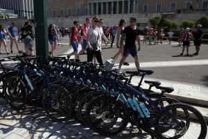 Ποδηλατοστάσια και σχάρες ποδηλάτου σε λεωφορεία του ΟΑΣΑ
