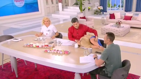 Λιποθύμησε στον αέρα η Αφροδίτη Γραμμέλη