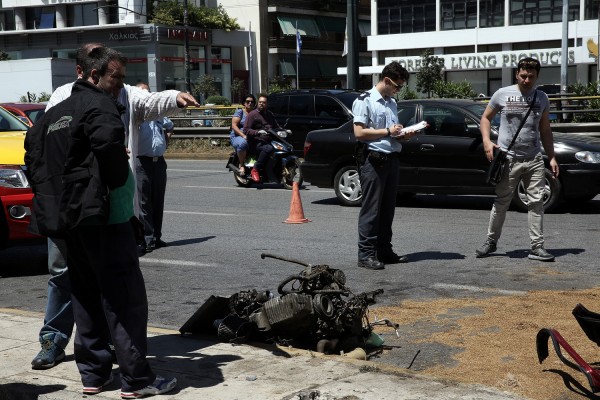 Τρακάρισμα με τραυματίες στην Θεσσαλονίκη