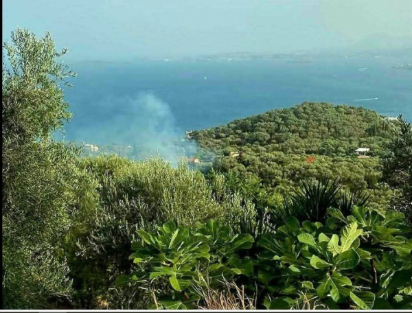 Φωτιά τώρα στην Κέρκυρα