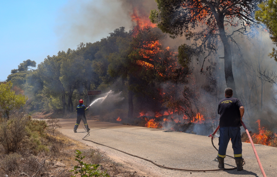 Φωτιά στην Κερατέα: Ελεύθεροι με εντολή εισαγγελέα οι δύο υπάλληλοι του ΔΕΔΔΗΕ