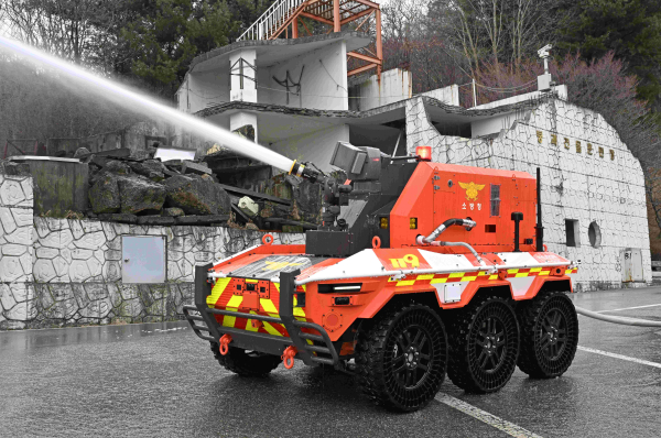 Hyundai: Δωρεά μη επανδρωμένων ρομπότ πυρόσβεσης στη Νότια Κορέα