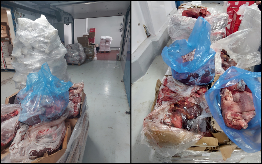 Κατάσχεση «μαμούθ» στην Αττική: Βρήκαν 25 τόνους αλλοιωμένου κρέατος σε επιχείρηση